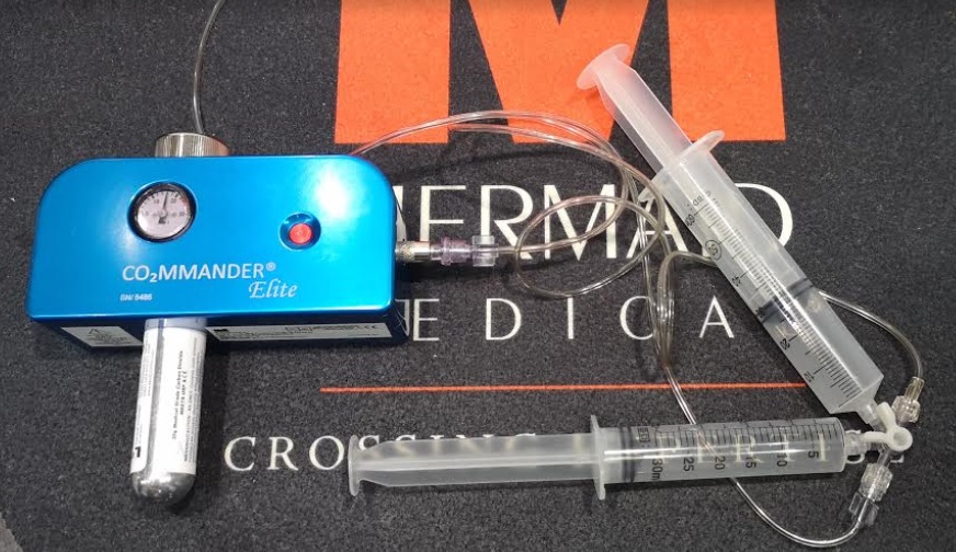 The CO2mmander CO2 Injector from Portable Medical Devices, Inc